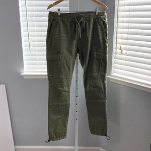 PACSUN Men’s Green Cargo Pants NWOT Size Large